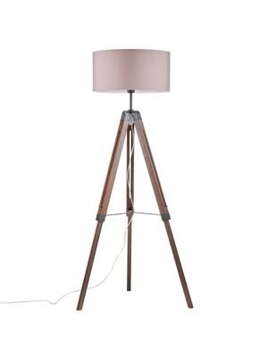 Lampadaire trépied en bois Matilda