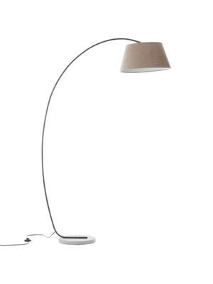 Grand lampadaire arc vintage Brok