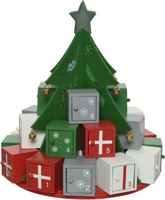 Adventskalender Tree H 29 cm