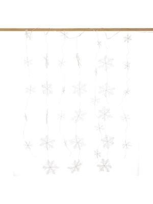 LED lichtslinger Snowflake, warmwit