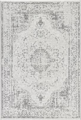 Tapis intérieur-extérieur style vintage Cenon