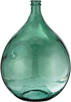 Bodenvase Drop aus recyceltem Glas
