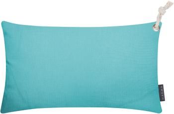 Housse de coussin d'extérieur turquoise Capri