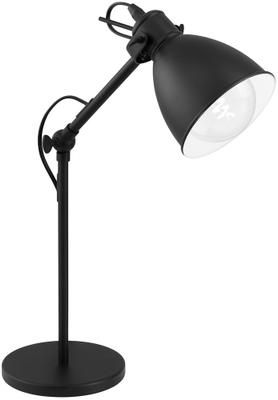 Lampada da tavolo industriale nera Ethan