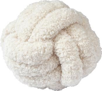 Coussin noué en peluche Dotty
