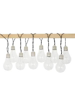 Guirnalda solar de luces LED Martin, 300 cm, 10 luces