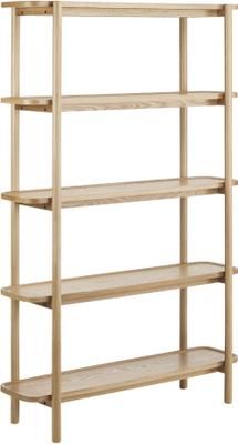 Scaffale in legno di quercia Libby