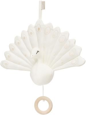 Spieluhr Peacock aus Bio-Baumwolle