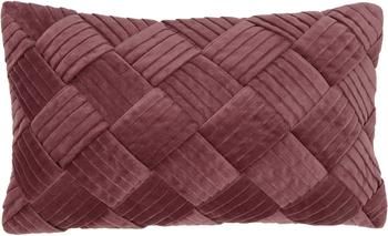 Housse de coussin rectangulaire velours Sina