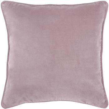 Housse de coussin velours rose Dana