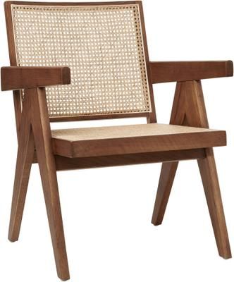 Fauteuil lounge en cannage Sissi