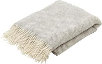 Manta de lana con flecos Tirol-Mona