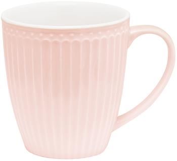 Handgemachte Tassen Alice in Rosa mit Reliefdesign, 2 Stück