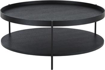 Grote houten salontafel Renee in zwart