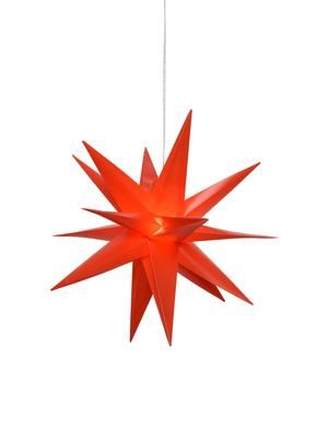 Batteriebetriebener LED Leuchtstern Zing Ø 30 cm