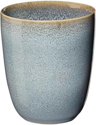 Mug rustique bleu Saisons, Ø22 cm, 6 pièces