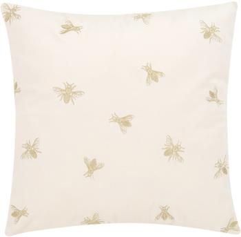 Housse de coussin 45x45 en velours brodé Nora