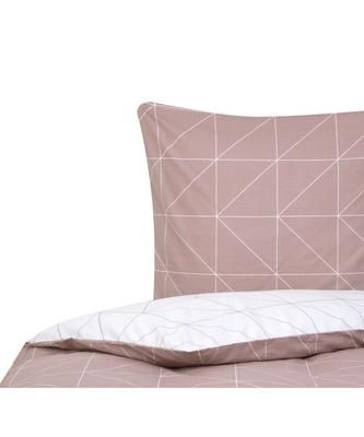 Housse de couette réversible en coton renforcé Marla
