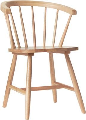 Chaise en bois Windsor Megan, 2 pièces