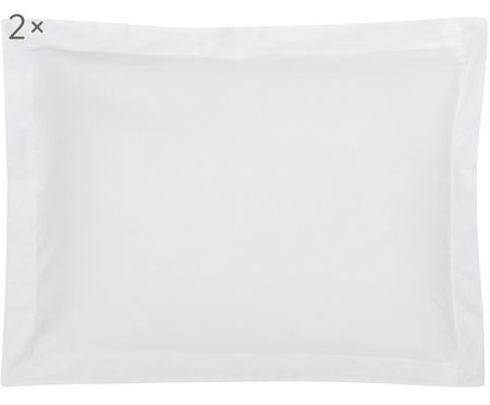 Taies d'oreiller en satin de coton Premium, 2 pièces