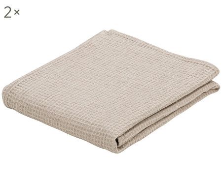Asciugamano per ospiti in lino Lauja, 2 pz.