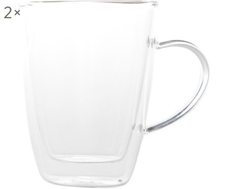 Bicchieri da tè a doppia parete Isolate, 2 pz.