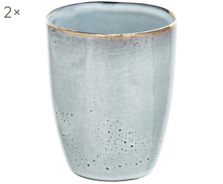 Handgemachte Becher Thalia, 2 Stück