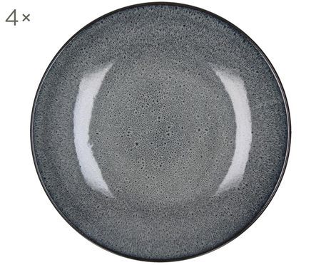 Assiettes plates Mirha, 4 pièces