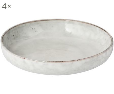Handgefertigte Schalen Nordic Sand, 4 Stück