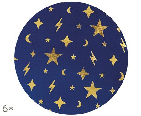 Sottobicchieri Etoiles, 6 pz.