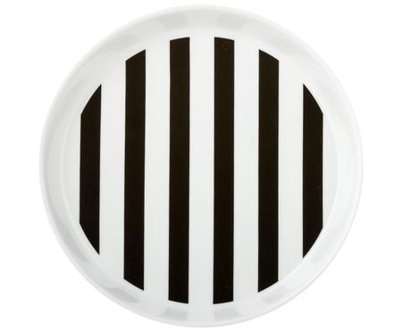 Piatto piano Stripe