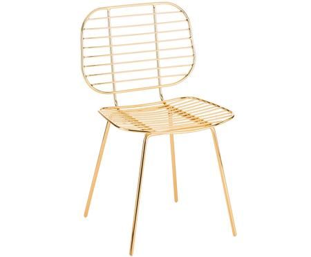 Design-Stuhl Chloé aus Metall