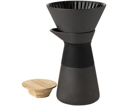 Kaffeezubereiter Theo in Schwarz matt
