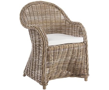 Rattan-Stuhl Martin im Landhausstil