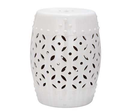 Tabouret/Table d'appoint intérieur-extérieur Philine
