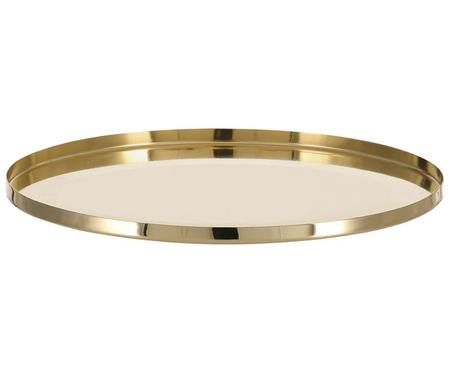 Rundes Deko Tablett Vilna In Gold Westwingnow