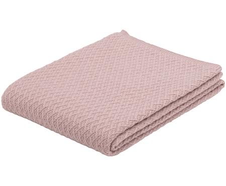 Kaschmir-Plaid Serlina mit Strickmuster
