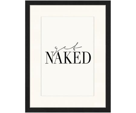 Stampa digitale incorniciata Get Naked