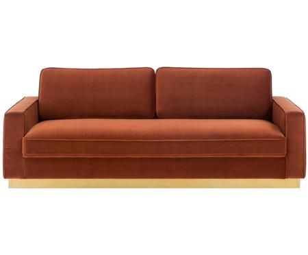 Samt-Sofa Chelsea (3-Sitzer)