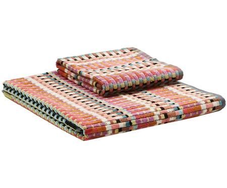 Designer Handtuch-Set Walbert, 2-tlg.