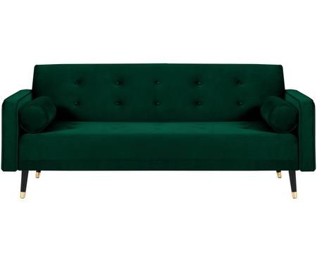 Sofa rozkładana z aksamitu Gia (3-osobowa)