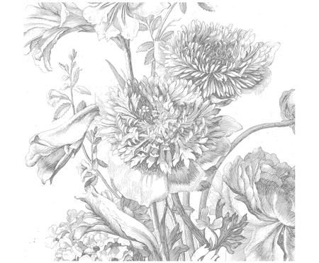 Carta da parati Engraved Flowers