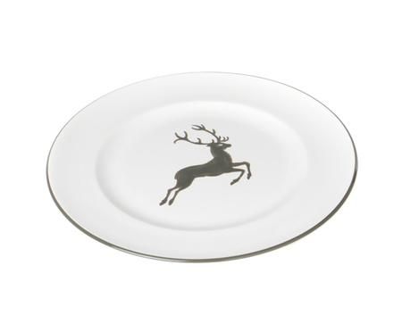 Dessertteller Classic Grauer Hirsch