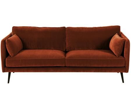 Samt-Sofa Paola (3-Sitzer)
