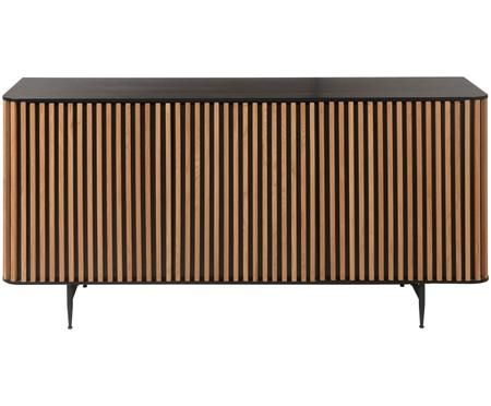 Design-Sideboard Linea mit Eichenholzfurnier
