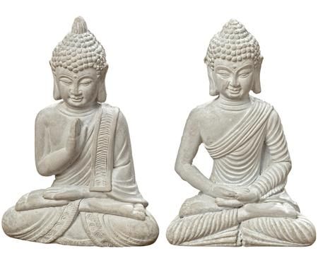 Deko-Objekt-Set Buddha, 2-tlg.