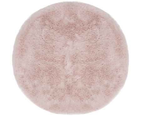 Galette de chaise en fourrure synthétique Mette, lisse