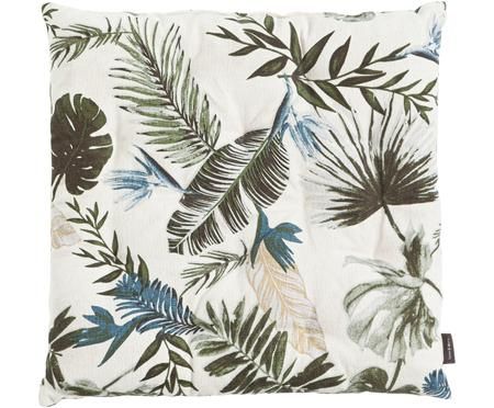 Sitzkissen Jungle mit Blattmuster