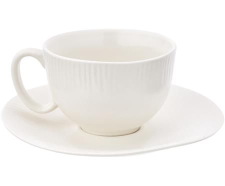 Tasse à thé avec sous-tasse fait à la main Sandvig