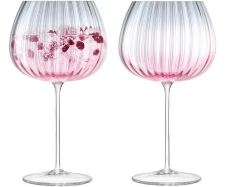 Verres à vin avec dégradé de couleurs Dusk, 2 élém.